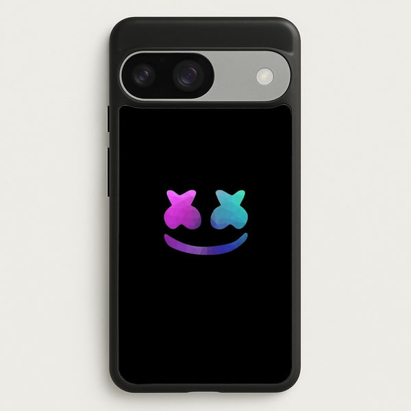Black White Helmet DJ - Marshmello Phone Case for Google Pixel 9 / 9 Pro