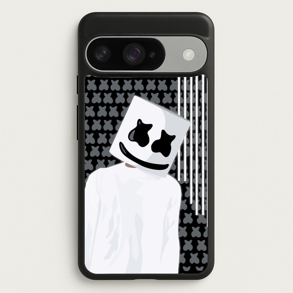 Stars And Stripes - White Helmet DJ Phone Case for Google Pixel 10 / 10 Pro