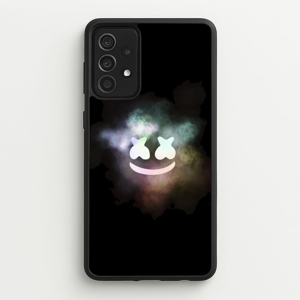 Black White Helmet DJ Smoke - Marshmello Phone Case for Galaxy A52 / A52s