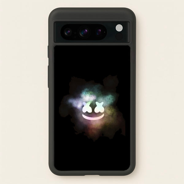 Black White Helmet DJ Smoke - Marshmello Phone Case for Google Pixel 8 Pro