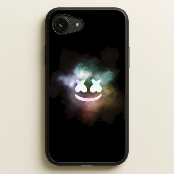 Black White Helmet DJ Smoke - Marshmello Phone Case for iPhone 16e