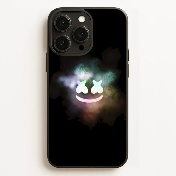 Black White Helmet DJ Smoke - Marshmello Phone Case for iPhone 12 Pro Max