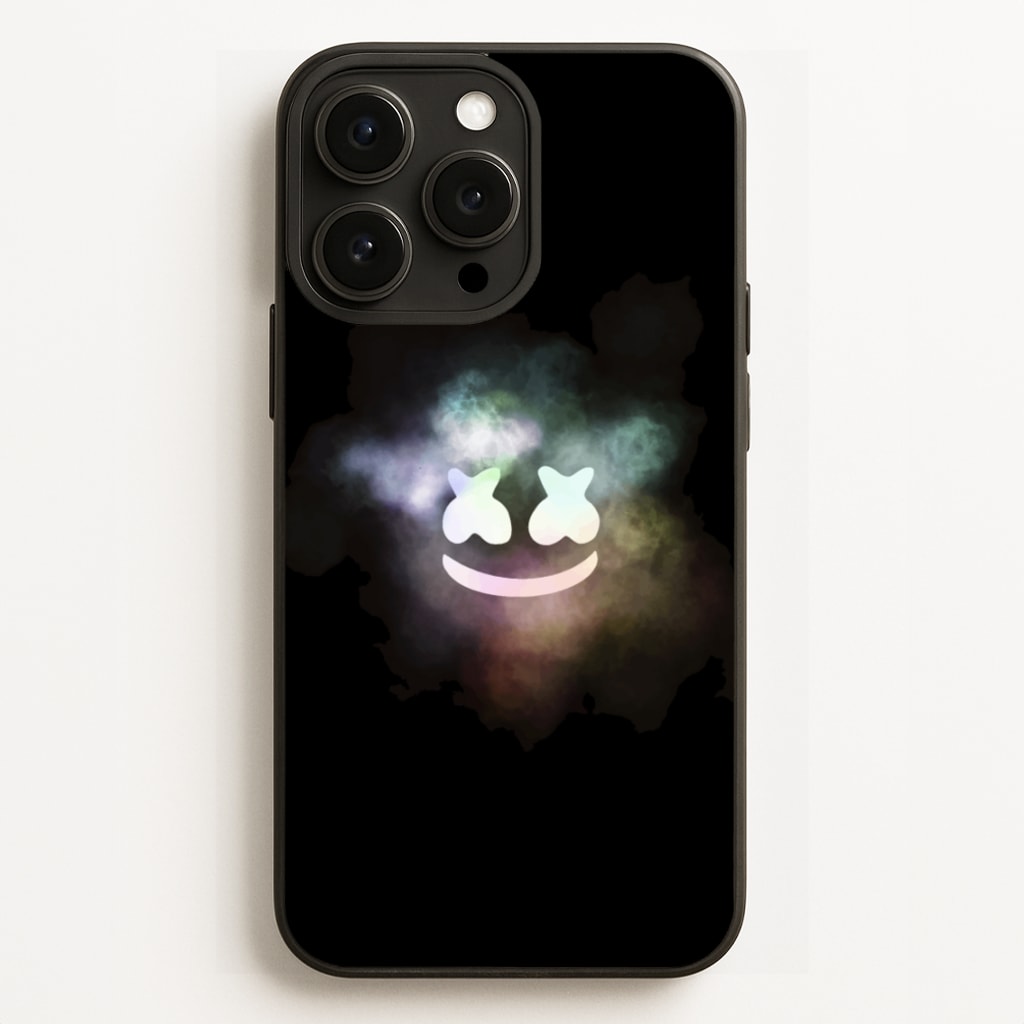 Black White Helmet DJ Smoke - Marshmello Phone Case for iPhone 12 Pro Max
