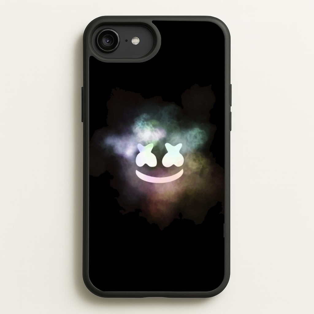 Black White Helmet DJ Smoke - Marshmello Phone Case for iPhone 6 Plus / 7 Plus / 8 Plus