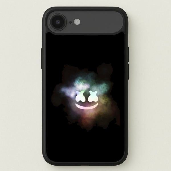 Black White Helmet DJ Smoke Phone Case for iPhone 17 Air