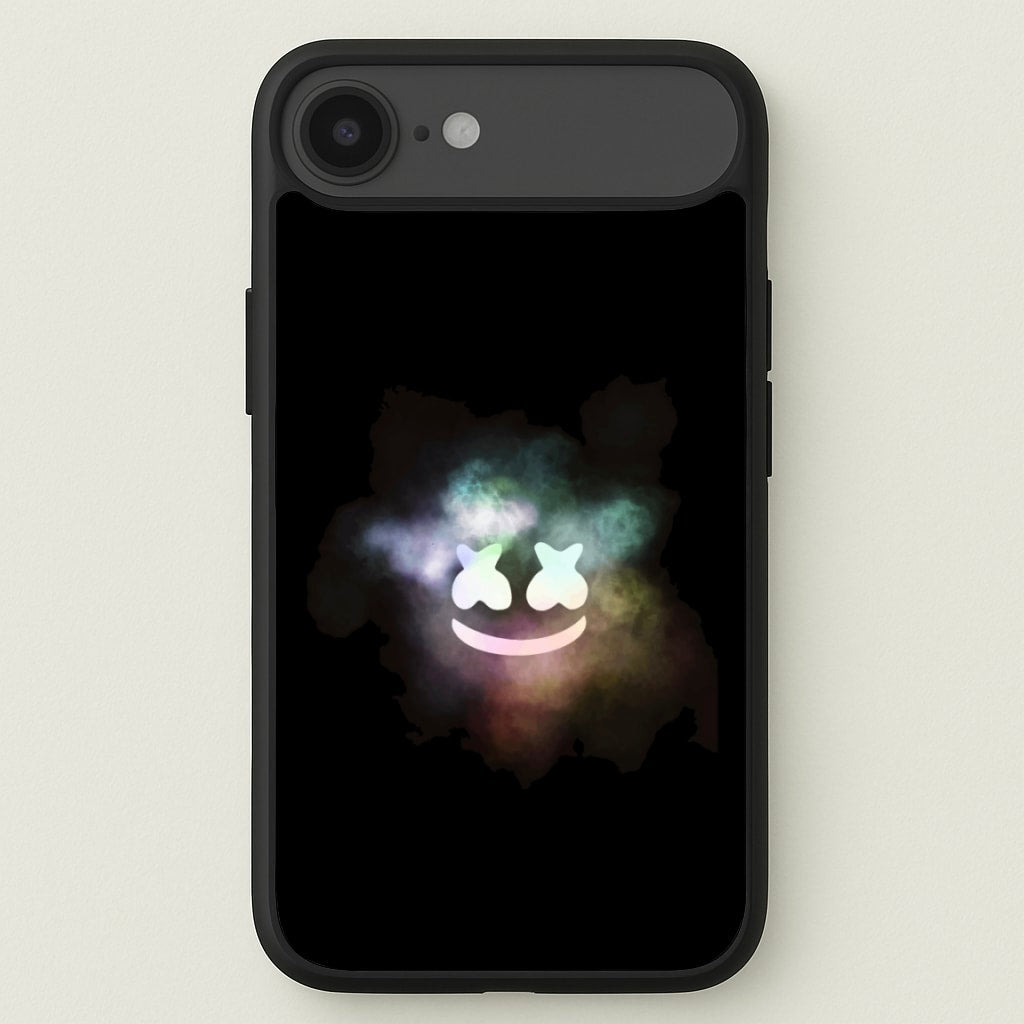 Black White Helmet DJ Smoke Phone Case for iPhone 17 Air