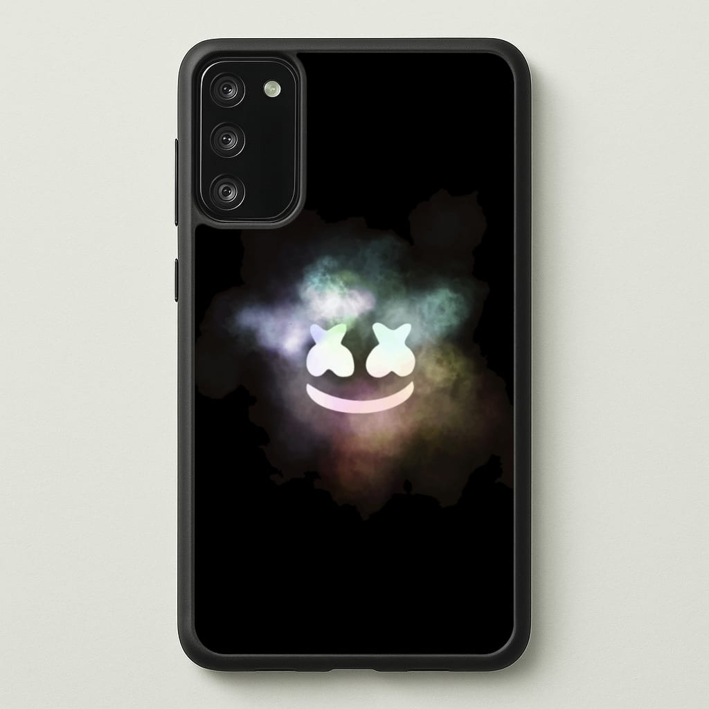 Black White Helmet DJ Smoke - Marshmello Phone Case for Galaxy S20FE