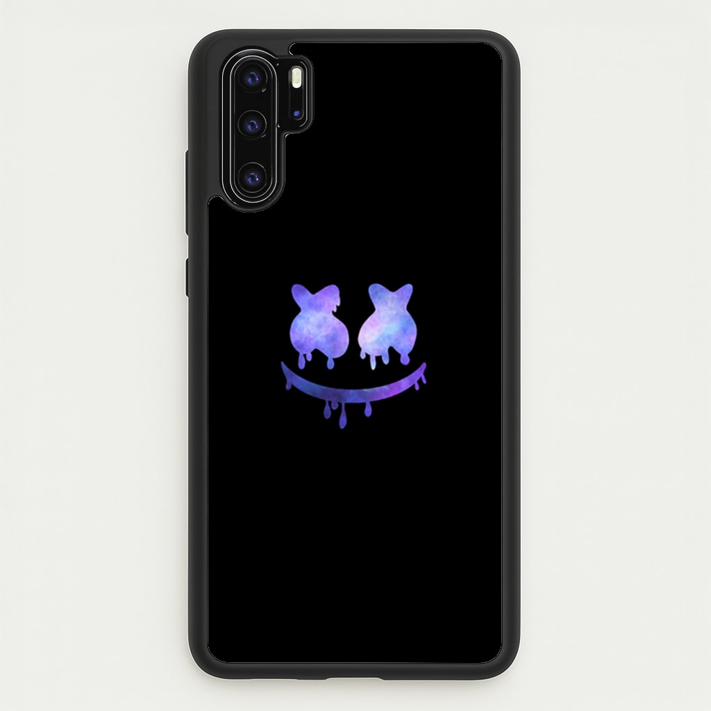 Dripping Features - White Helmet DJ - Marshmello Phone Case for Huawei P30 Pro