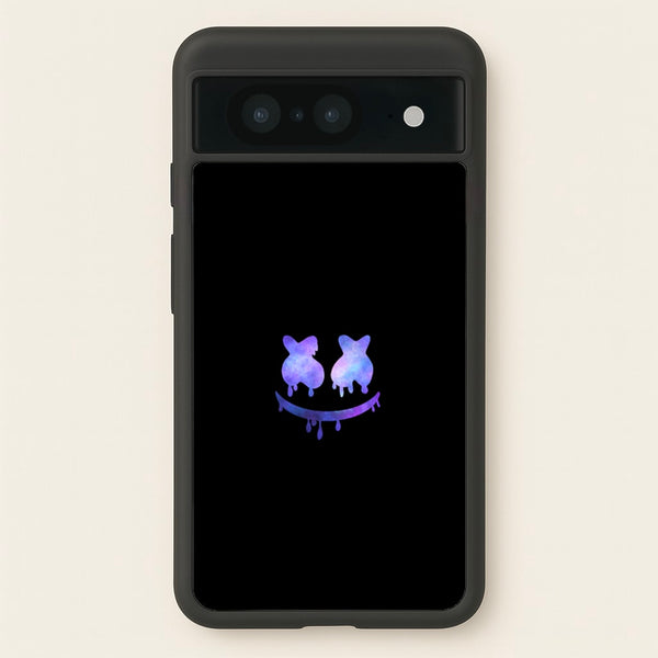 Dripping Features - White Helmet DJ - Marshmello Phone Case for Google Pixel 8