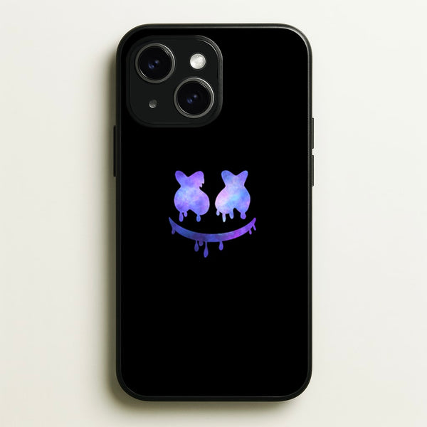 Dripping Features - White Helmet DJ - Marshmello Phone Case for iPhone 14