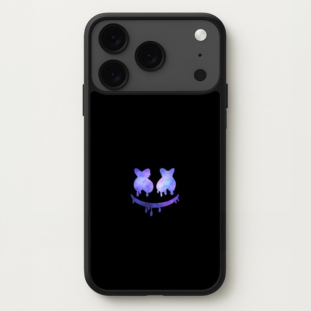 Dripping Features - White Helmet DJ Phone Case for iPhone 17 Pro Max