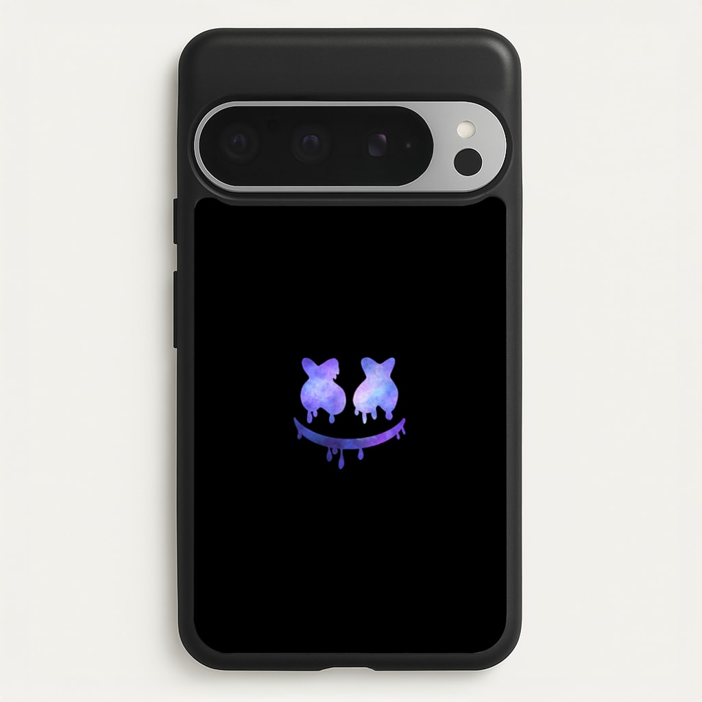Dripping Features - White Helmet DJ - Marshmello Phone Case for Google Pixel 9 Pro XL