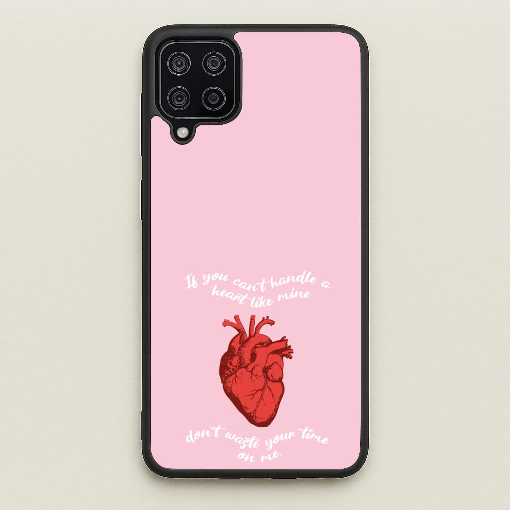 Don't Waste Your Time On Me - Melanie Martinez Phone Case for Galaxy A12