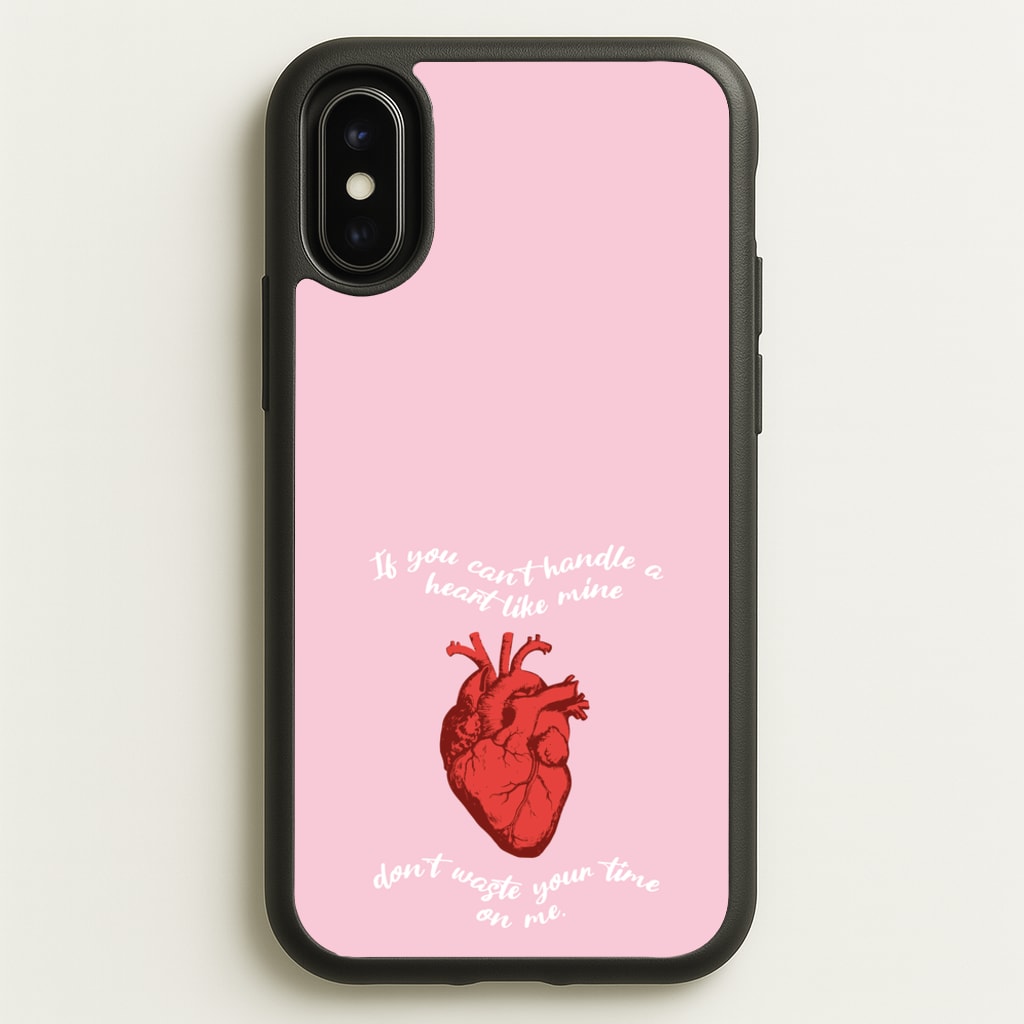 Don't Waste Your Time On Me - Melanie Martinez Phone Case for iPhone X / XS