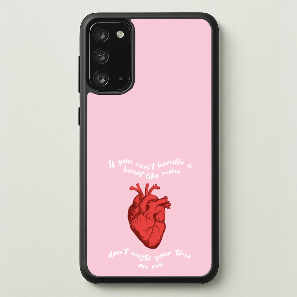 Don't Waste Your Time On Me - Melanie Martinez Phone Case for Galaxy Note 20