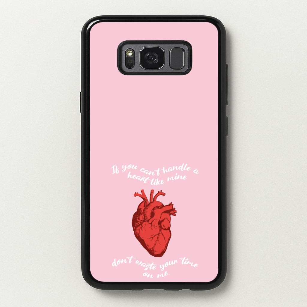 Don't Waste Your Time On Me - Melanie Martinez Phone Case for Galaxy S8 Plus