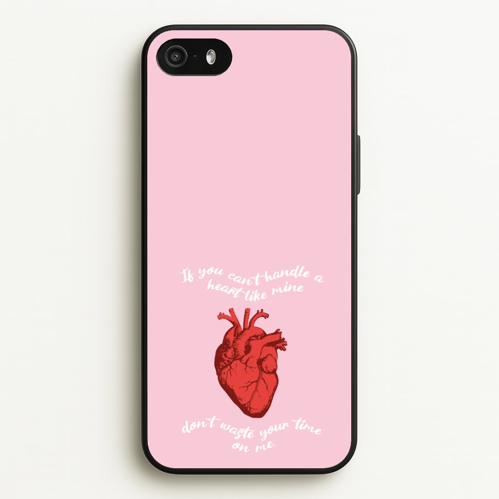 Don't Waste Your Time On Me - Melanie Martinez Phone Case for iPhone 5 / 5s / SE 2016