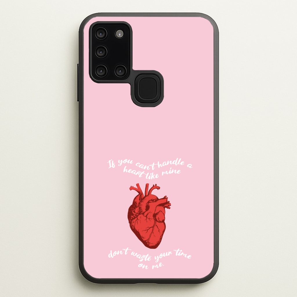 Don't Waste Your Time On Me - Melanie Martinez Phone Case for Galaxy A21s