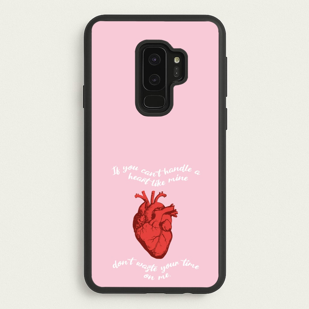 Don't Waste Your Time On Me - Melanie Martinez Phone Case for Galaxy S9 Plus