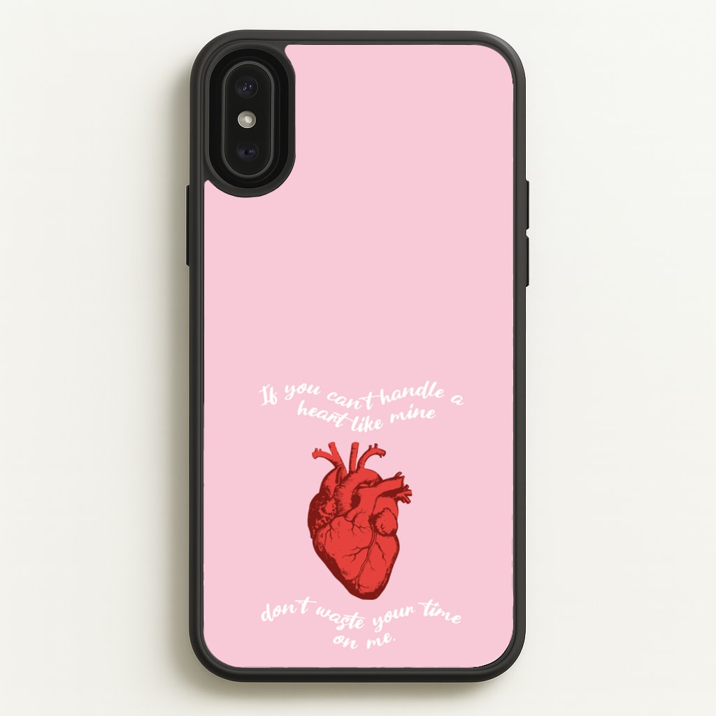 Don't Waste Your Time On Me - Melanie Martinez Phone Case for iPhone XS Max