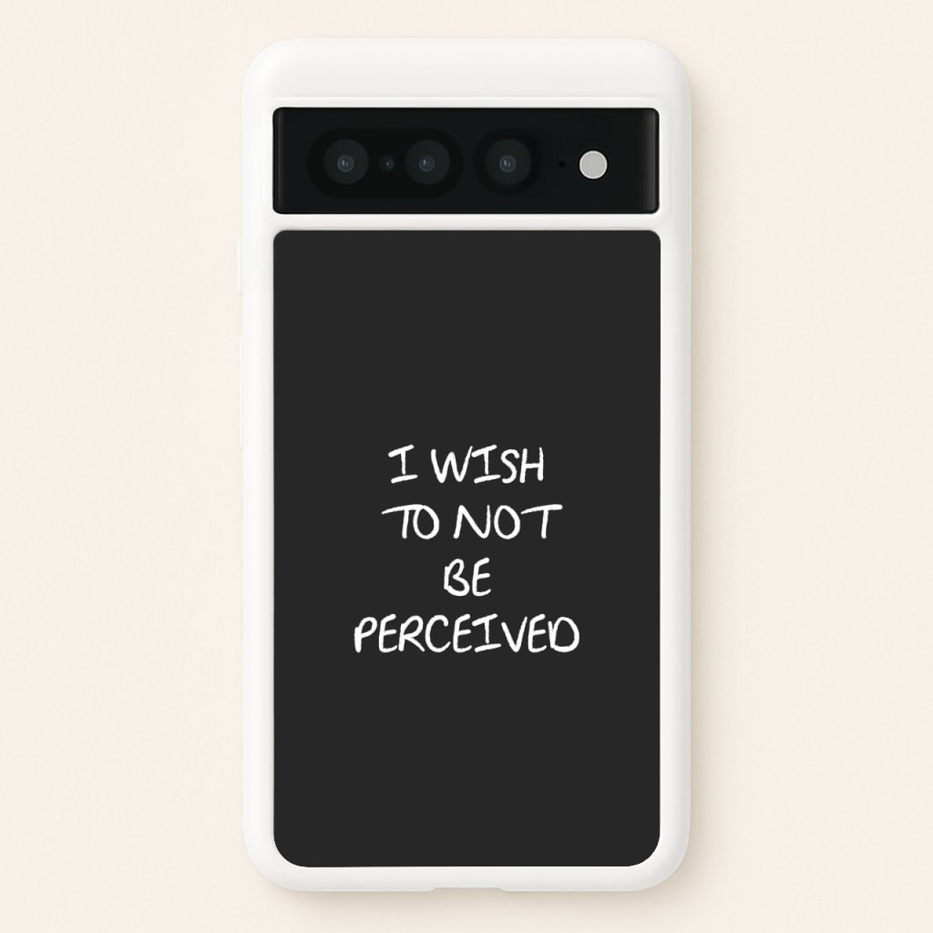 I Wish To Not Be Perceived - Melanie Martinez Phone Case for Google Pixel 7 Pro