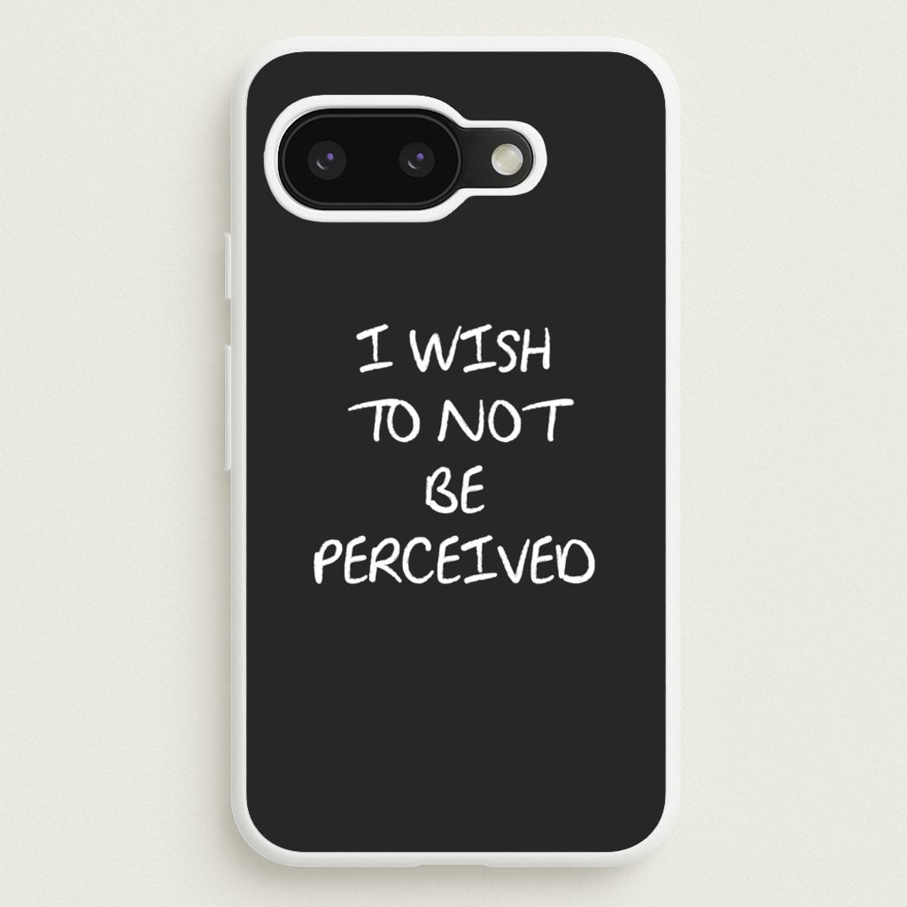 I Wish To Not Be Perceived - Melanie Martinez Phone Case for Google Pixel 9a