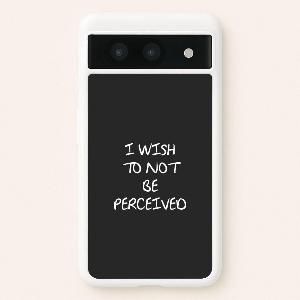I Wish To Not Be Perceived - Melanie Martinez Phone Case for Google Pixel 8a