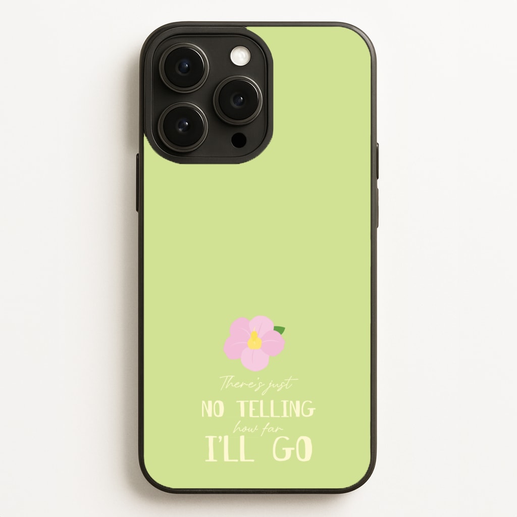 There's Just No Telling - Moana Phone Case for iPhone 12 Pro Max