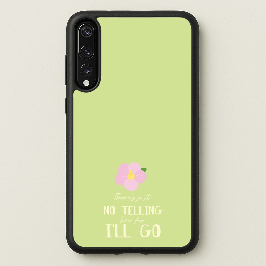 There's Just No Telling - Moana Phone Case for Huawei P20 Pro