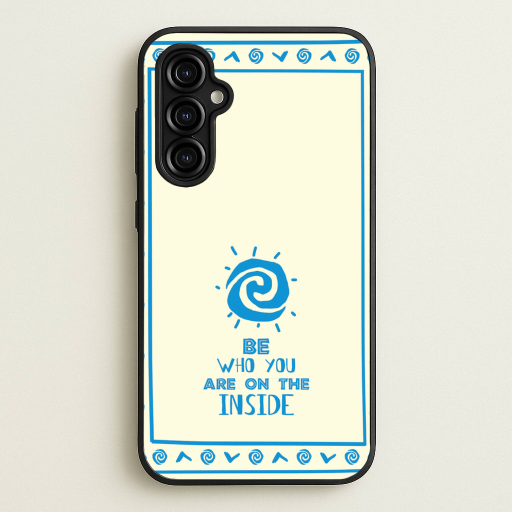 Be Who You - Moana Phone Case for Galaxy A54