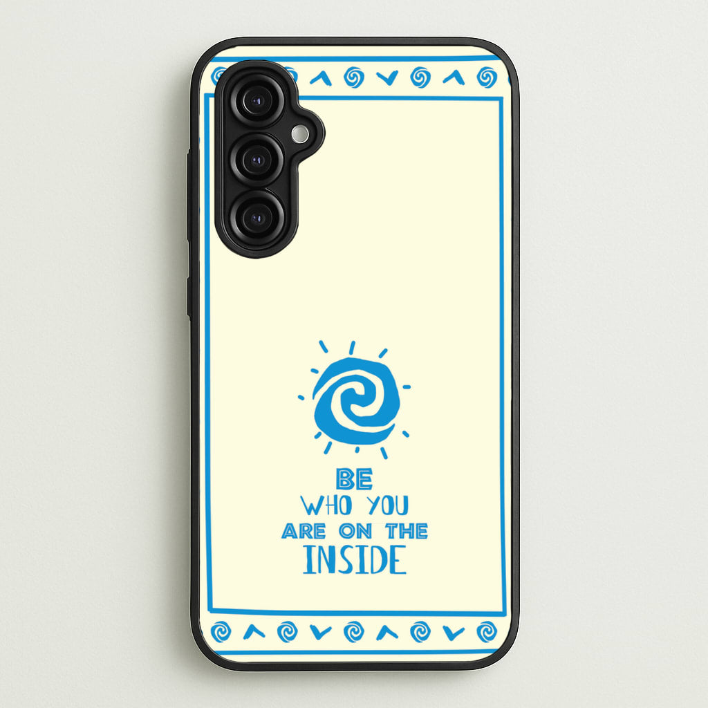 Be Who You - Moana Phone Case for Galaxy A14