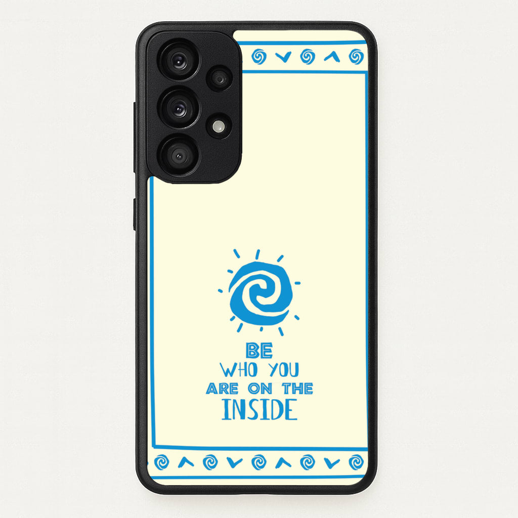 Be Who You - Moana Phone Case for Galaxy A33