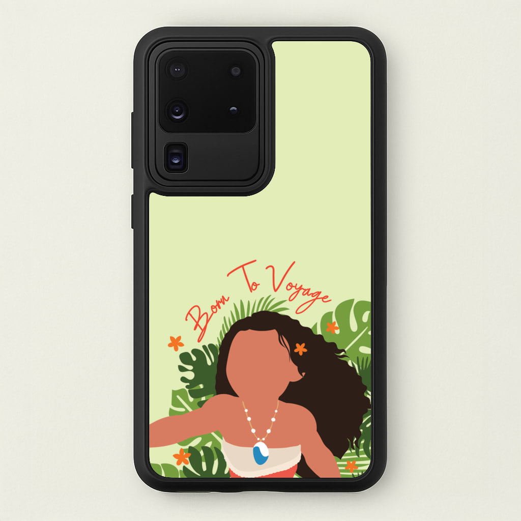 Born To Voyage - Moana Phone Case for Galaxy S20 Ultra