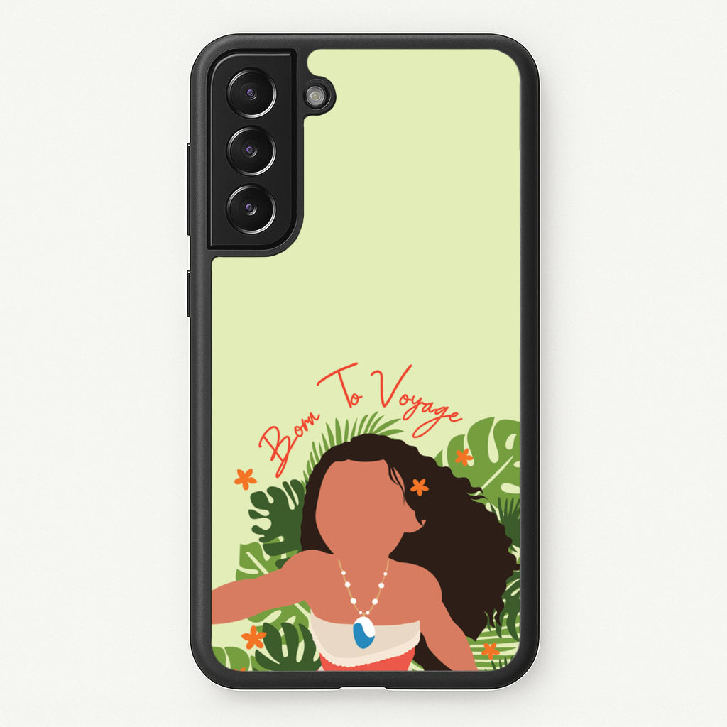 Born To Voyage - Moana Phone Case for Galaxy S21FE