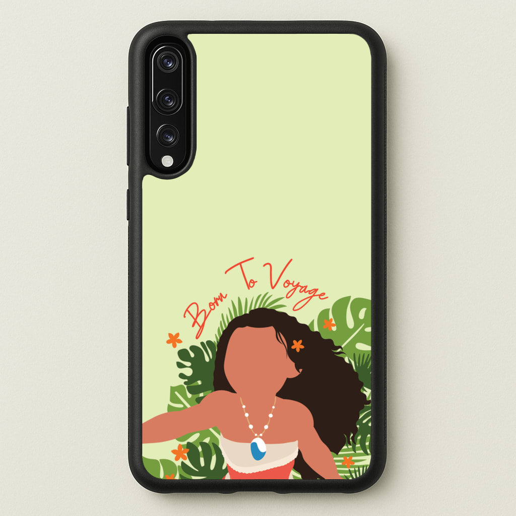 Born To Voyage - Moana Phone Case for Huawei P20 Pro