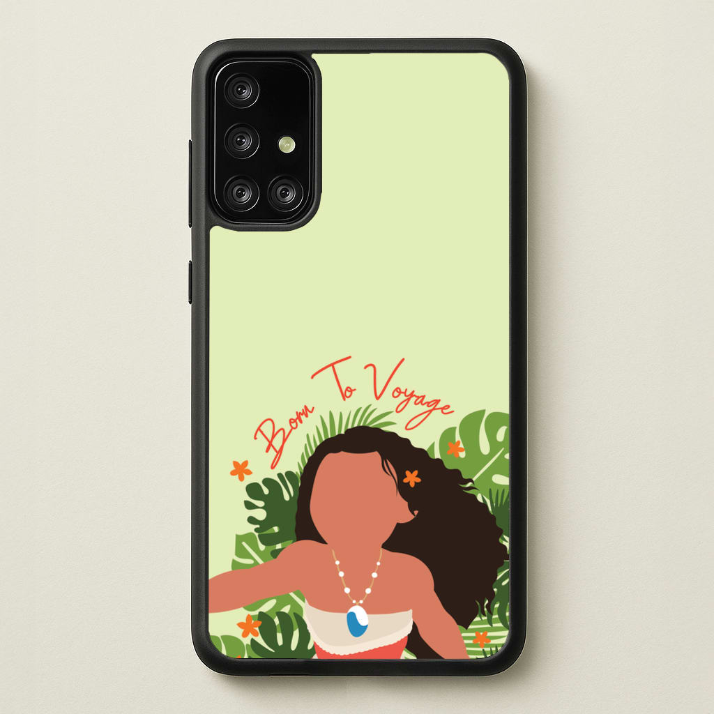 Born To Voyage - Moana Phone Case for Galaxy A71