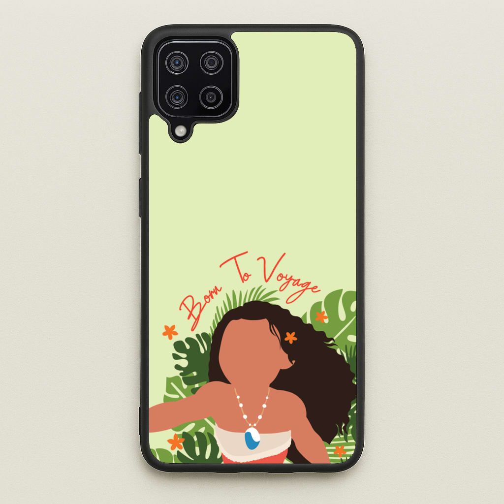 Born To Voyage - Moana Phone Case for Galaxy A12