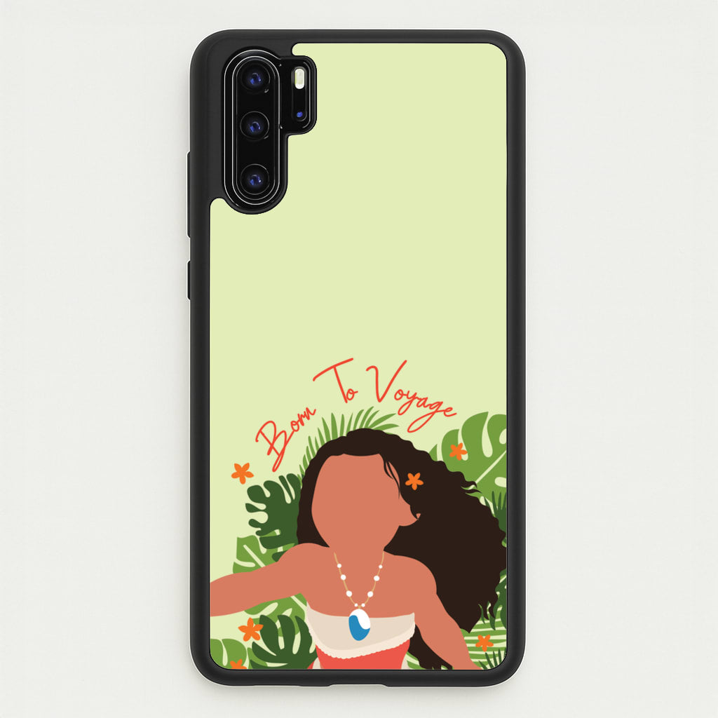 Born To Voyage - Moana Phone Case for Huawei P30 Pro