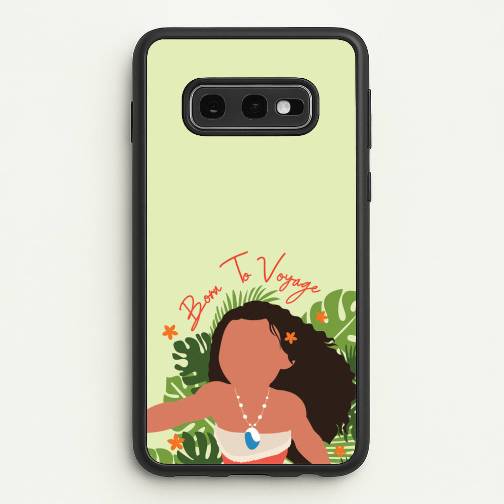 Born To Voyage - Moana Phone Case for Galaxy S10e