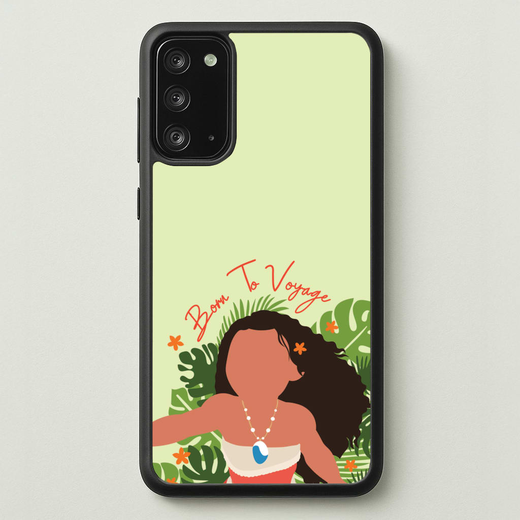 Born To Voyage - Moana Phone Case for Galaxy Note 20