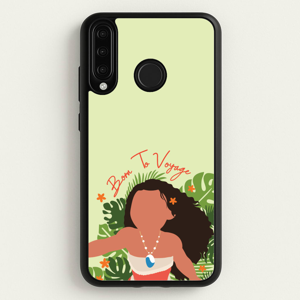 Born To Voyage - Moana Phone Case for Huawei P30 Lite