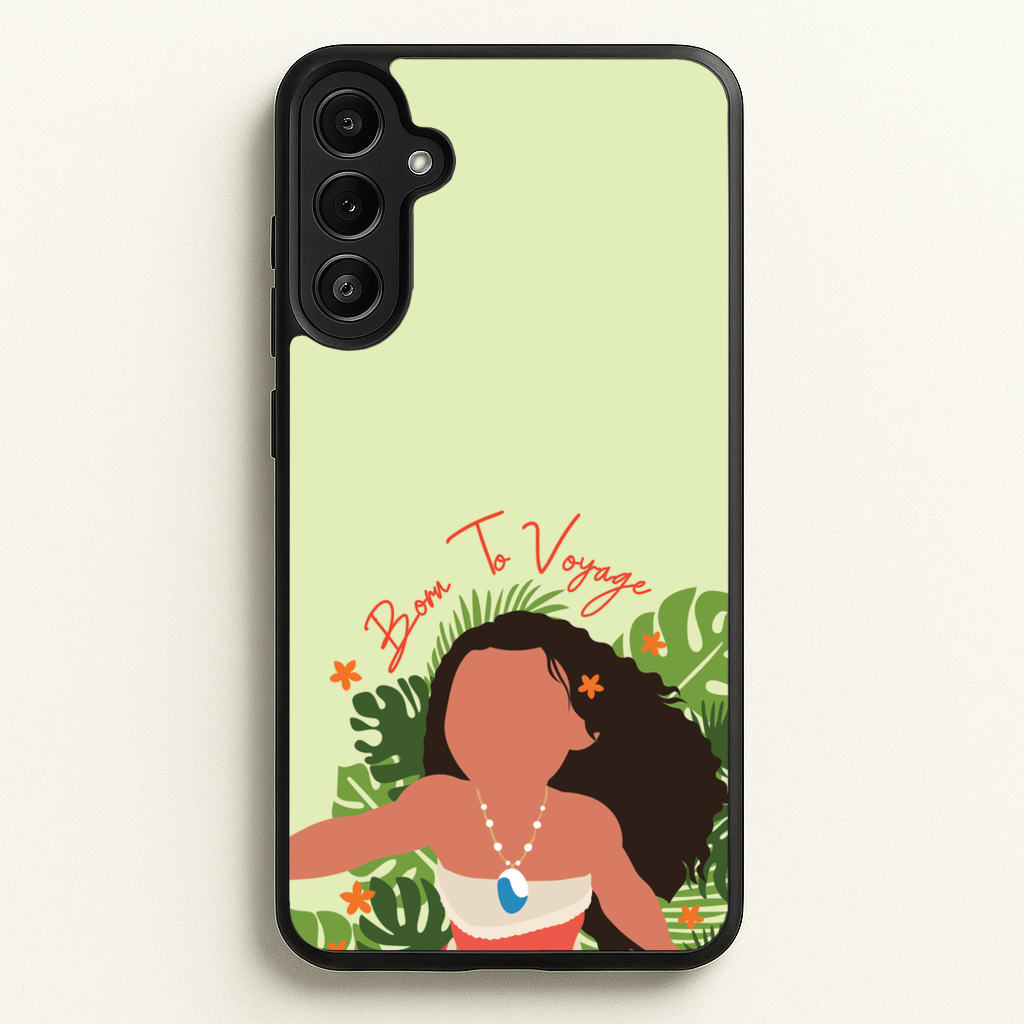 Born To Voyage - Moana Phone Case for Galaxy A34