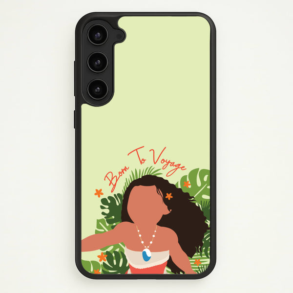 Born To Voyage - Moana Phone Case for Galaxy S23 Plus