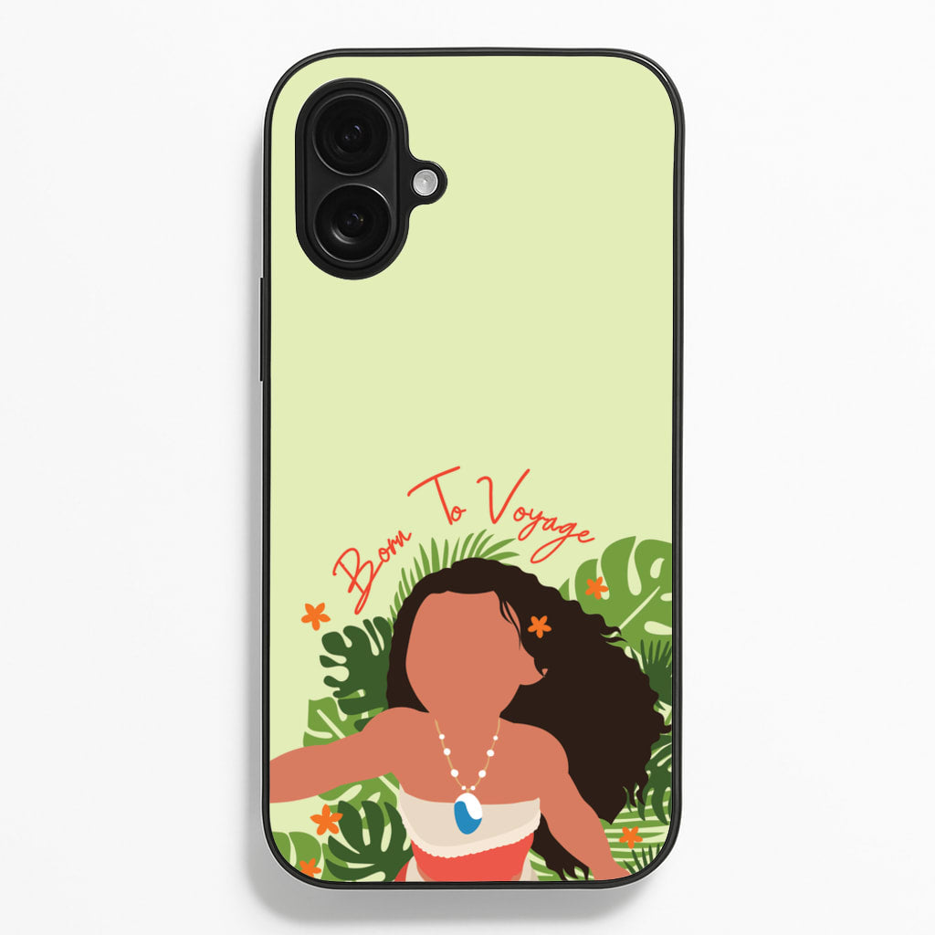 Born To Voyage - Moana Phone Case for iPhone 16 Plus