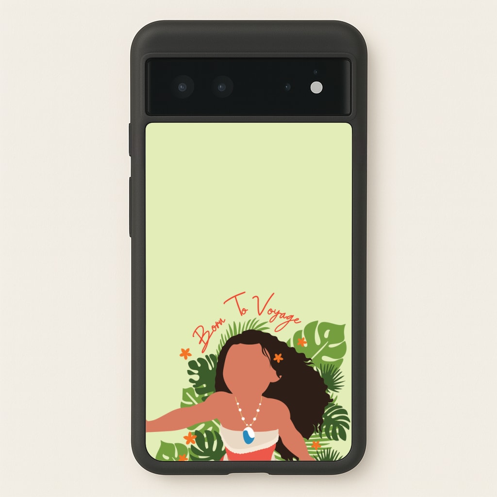 Born To Voyage - Moana Phone Case for Google Pixel 6