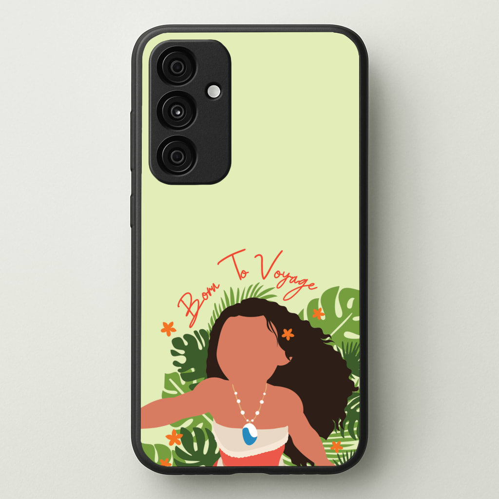 Born To Voyage - Moana Phone Case for Galaxy A55