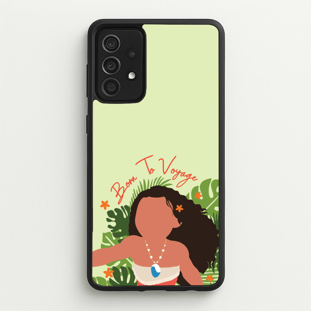Born To Voyage - Moana Phone Case for Galaxy A52 / A52s