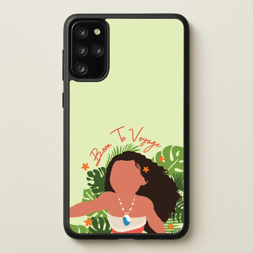 Born To Voyage - Moana Phone Case for Galaxy S20 Plus