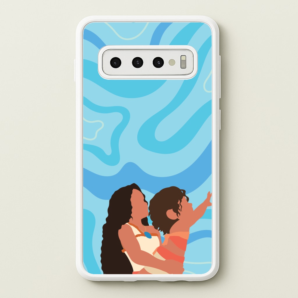 Reach Out - Moana Phone Case for Galaxy S10 Plus