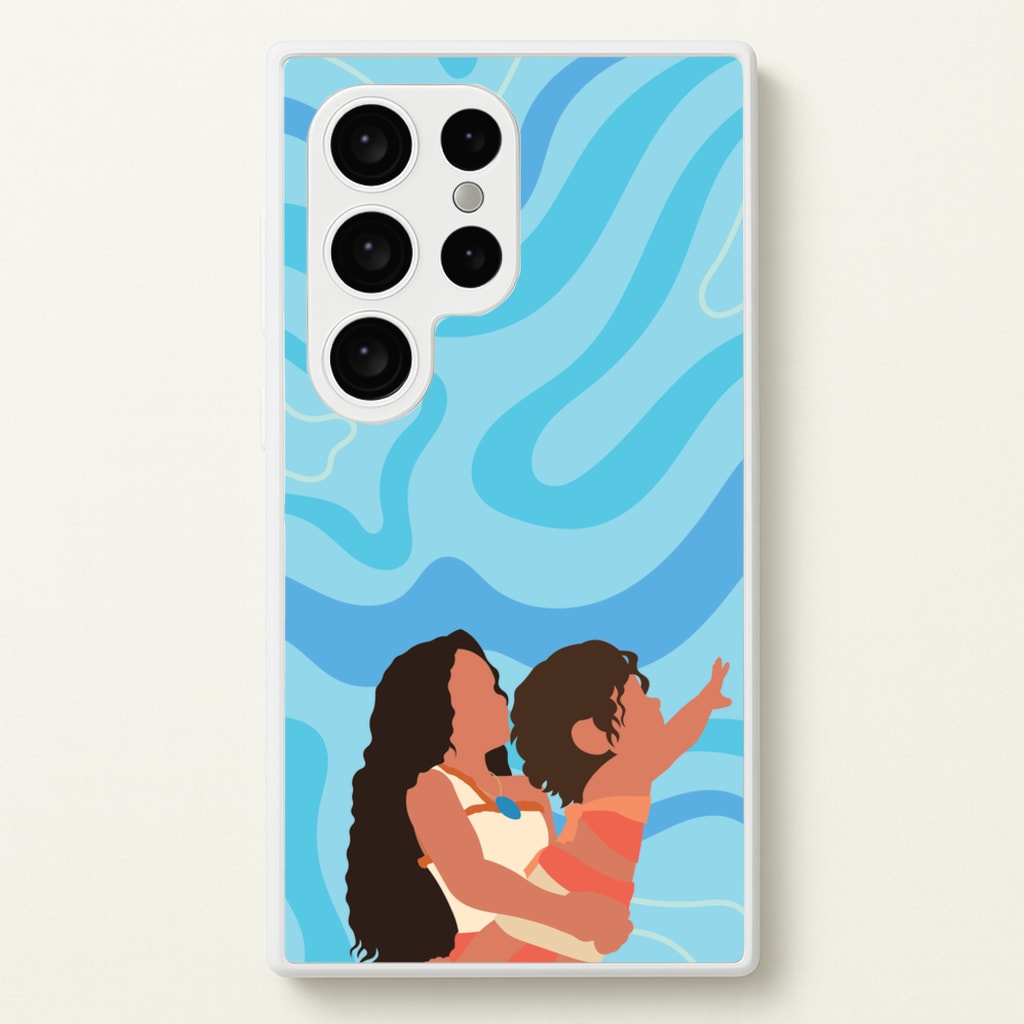 Reach Out - Moana Phone Case for Galaxy S24 Ultra